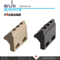 Tacband Keymod 45 graus deslocamento Picatinny ferroviário lanterna / acessório montagem tático lanterna (3 slot / 1,5 polegadas) preto